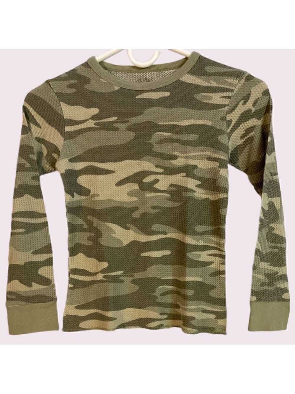 Boys Camouflage Long Sleeve Tee Shirt